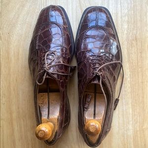 Mens Ferrini Alligator dress shoes